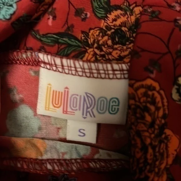 Floral LulaRoe skirt size S - Picture 4 of 5